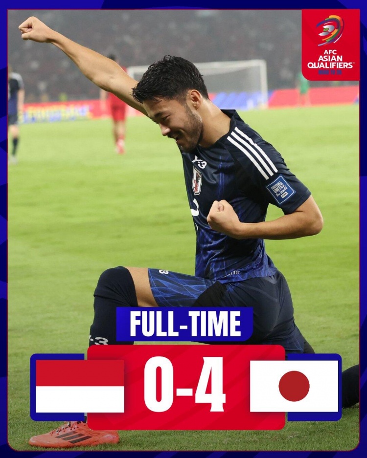 印尼媒：0-4不敵日本但生活還得繼續(xù)，戰(zhàn)沙特要以取勝為目標(biāo)